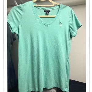 SOLD*** Women’s Mint colored Polo shirt